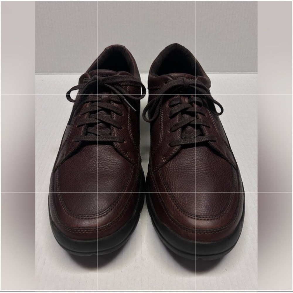 ROCKPORT MENS SIZE 11.5 BROWN JUNCTION POINT COMFORTABLE OXFORDS